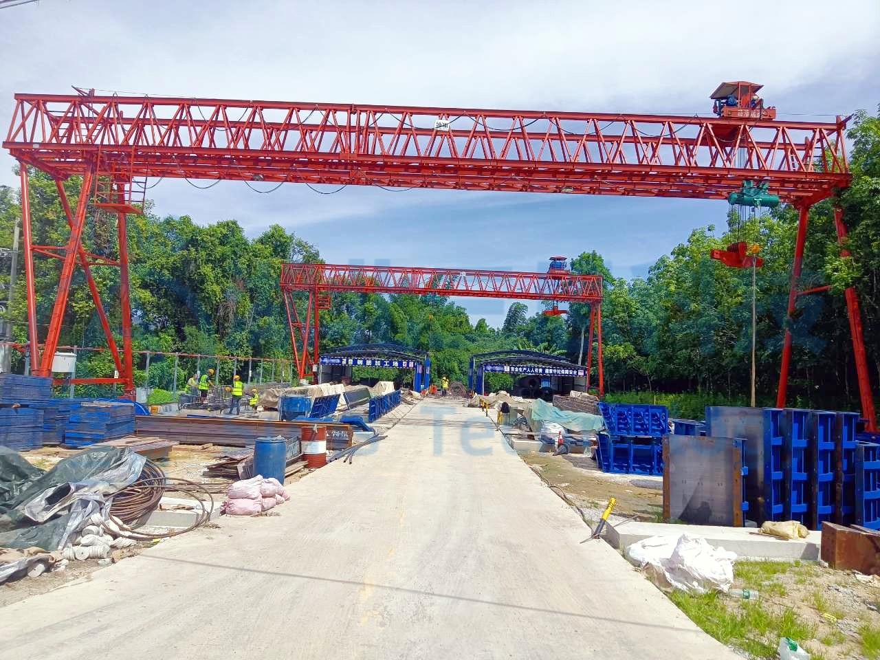 上海、海南兩地龍門吊安全監(jiān)控系統(tǒng)順利交付，設(shè)備安全盡在“眼”中